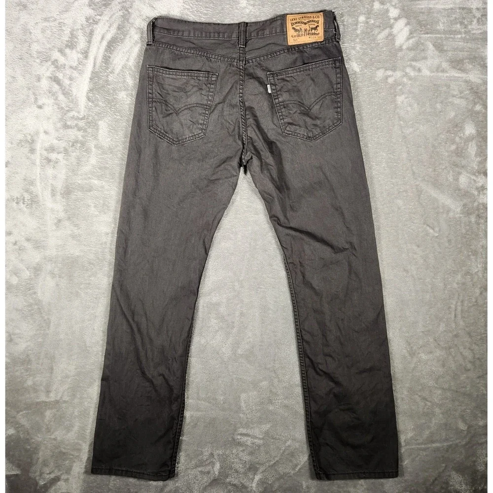 Levi's‎ 505 Jeans Men's 32X31 (Tag 32X32) Black Y2K 90s Straight